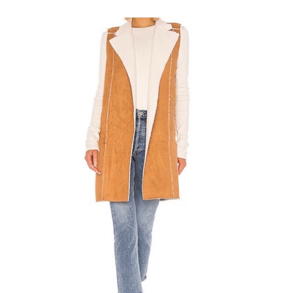 BCBGeneration Faux Sherling Vest